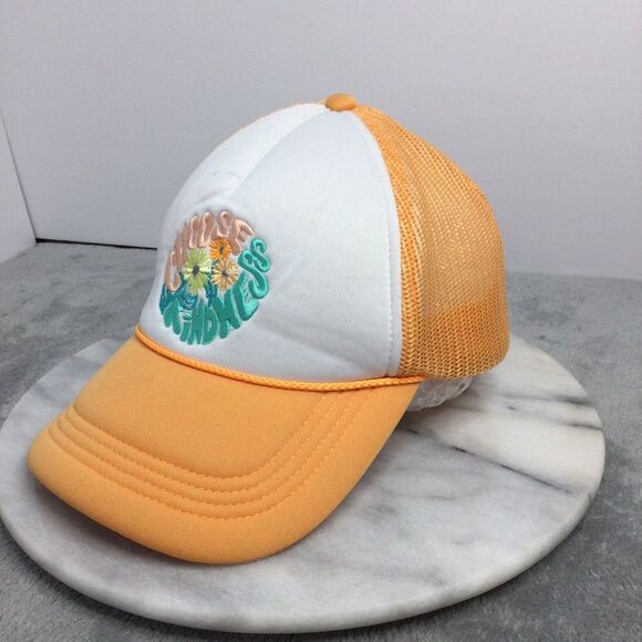 American Eagle Clothing Choose Kindness Rope Hat Mesh Back Adjustable Snap Back - Picture 2 of 5